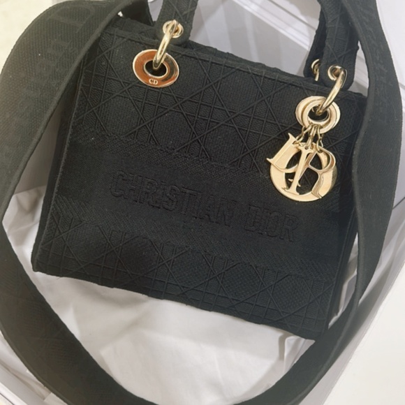medium Lady D-Lite bag black - Picture 3 of 11